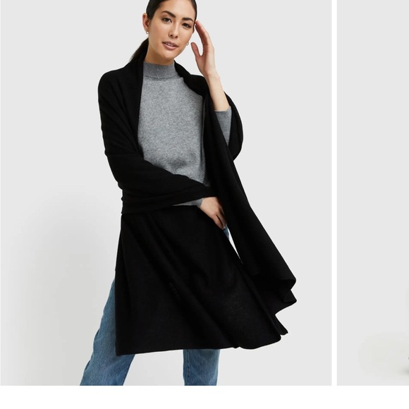 Beautiful Brand new with tags 100% cashmere “Quince” wrap - Picture 3 of 9